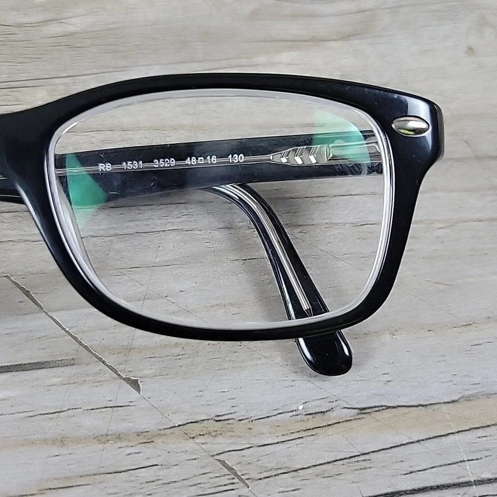 Ray-Ban Eyeglasses RB1531‎ 3529 Junior FRAMES ONLY Black Full Rim 48-16-130